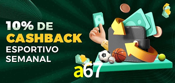 10% de bônus de cashback na a67